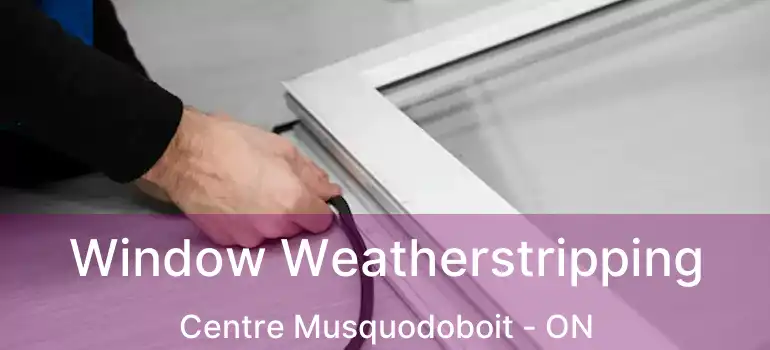  Window Weatherstripping Centre Musquodoboit - ON