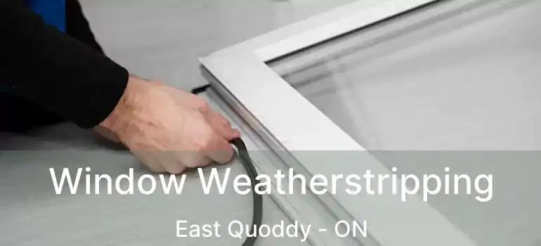  Window Weatherstripping East Quoddy - ON