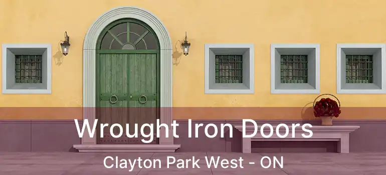 Wrought Iron Doors Clayton Park West - ON