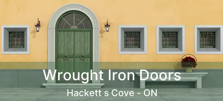  Wrought Iron Doors Hackett s Cove - ON