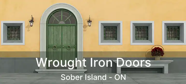  Wrought Iron Doors Sober Island - ON